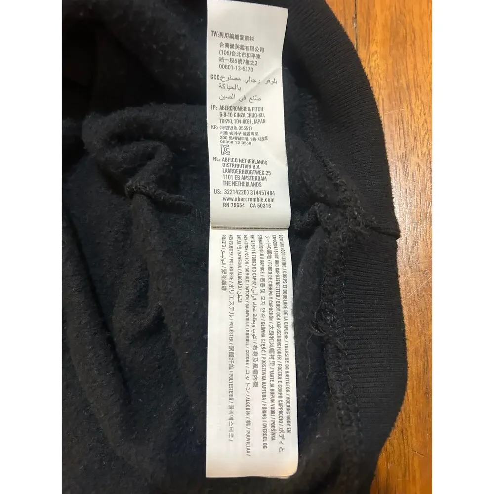 Black Rainbow Hollister California Hoodie | Hooded‎ Sweatshirt - (Men's M)